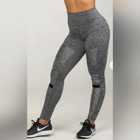 I Am Becoming Soho Moto Leggings Size 8 Medium - Picture 1 of 9